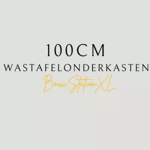 100 cm wastafelonderkasten
