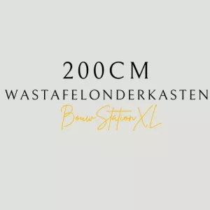 200 cm wastafelonderkasten