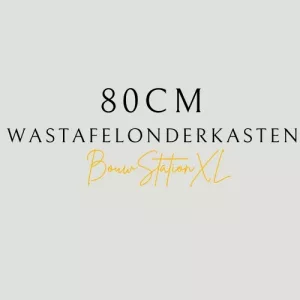80 cm wastafelonderkasten