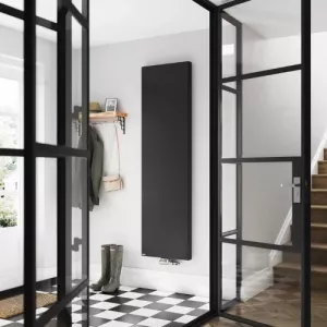 Zwarte Verticale Radiatoren