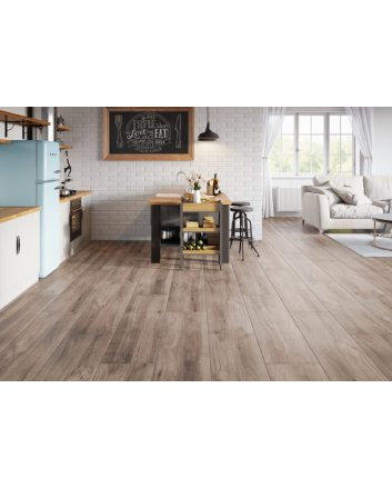 Wood Mattina houtlook 19x120 marrone rect visgraat tegel