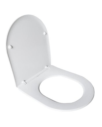Nibiru toiletzitting softclose en quick release glans wit