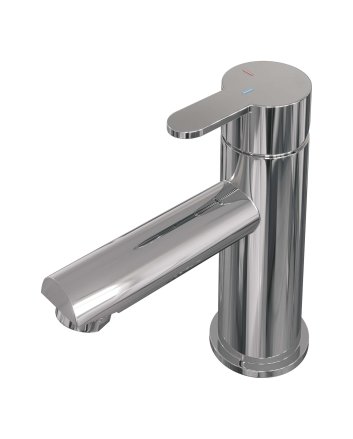 BRAUER Chrome Edition lage opbouw wastafelmengkraan model D chroom