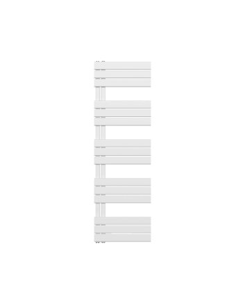 160x50 cm - 750 Watt  - Ecorad Slide - Wit - Handdoekradiator | Designradiator