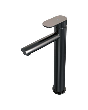 BRAUER Gunmetal Edition verhoogde opbouw wastafelmengkraan model C gunmetal geborsteld PVD