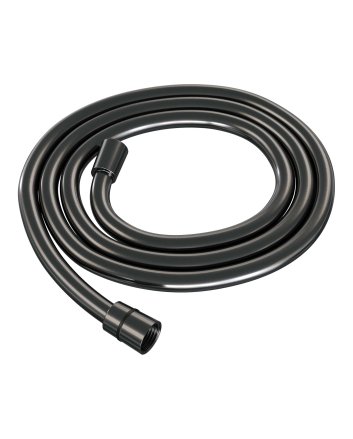 BRAUER Doucheslang glad 1500 mm gunmetal geborsteld