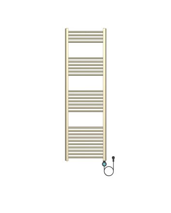 160x50 cm - Ecorad E-Smart Wifi - 700W - Geborsteld Goud - Programeerbare Elektrische Radiator