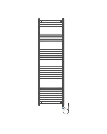 180x55 cm - Ecorad E-Smart Wifi - 900W - Mat Zwart - Programeerbare Elektrische Radiator