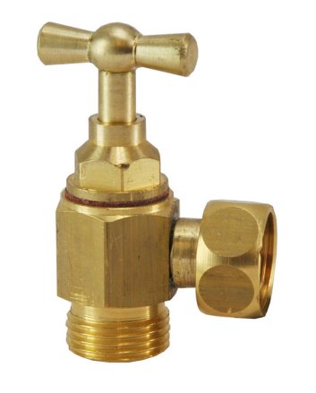 Riko hoekstopkraan 3200 3/8 x 3/8 messing