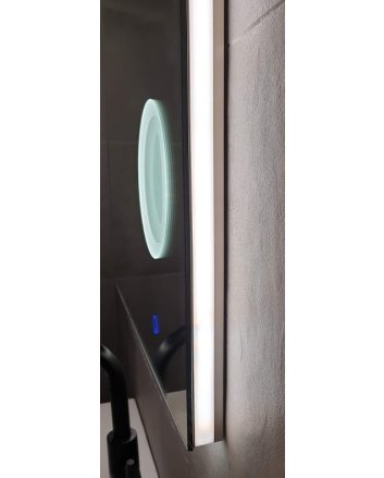 Sani DeLuxe Spiegel met make-up spiegel met LED verlichting, 3 kleur instelbaar &amp; dimbaar 140