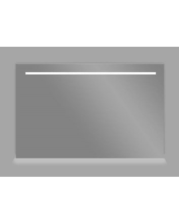 Sani DeLuxe Spiegel met LED verlichting en onder verlichting 120 incl. spiegelverwarming
