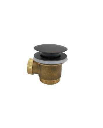 Caral clickwaste afvoerplug vrijstaand bad 1 1/2" gunmetal