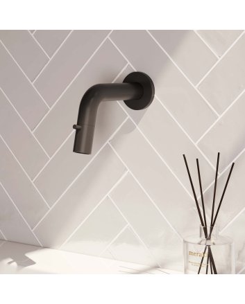 BRAUER Black Edition inbouw fonteinkraan mat zwart