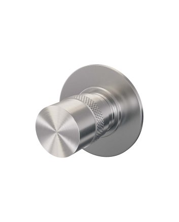 BRAUER Brushed Edition losse inbouw stopkraan met in- en afbouwdelen RVS geborsteld PVD