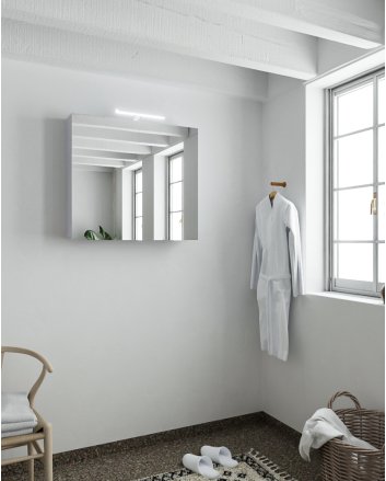 Mondiaz Cubb spiegelkast 50x70x16cm kleur cale met 1 deur