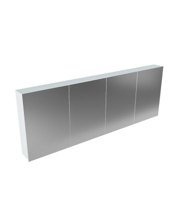 Mondiaz Cubb spiegelkast 200x70x16cm kleur clay met 4 deuren