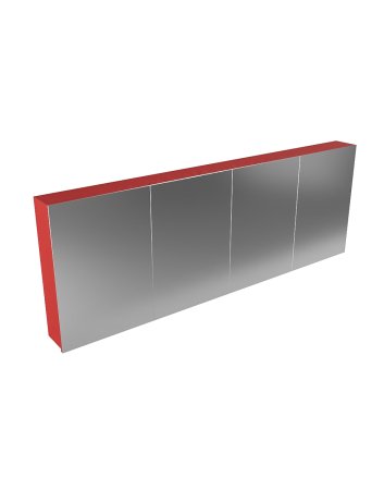 Mondiaz Cubb spiegelkast 200x70x16cm kleur fire met 4 deuren