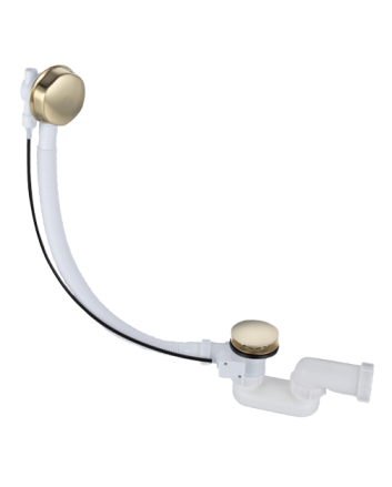 Sani DeLuxe Universele badafvoer Goud Geborsteld