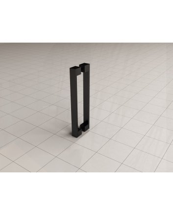 Wiesbaden type 5 deurgreep 22,5 cm mat zwart