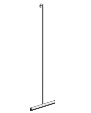 Alonzo vloerwisser met ophanghaak RVS geborsteld