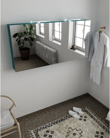 Mondiaz Cubb spiegelkast 150x70x16cm kleur smag met 3 deuren