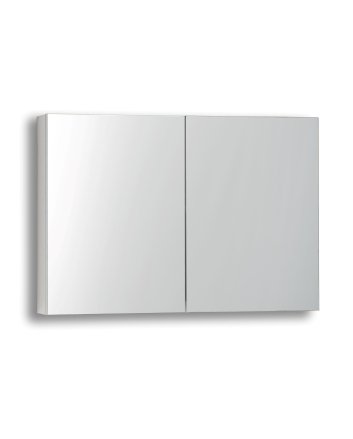 Sani DeLuxe Spiegelkast zonder verlichting 80 Hoogglans Wit