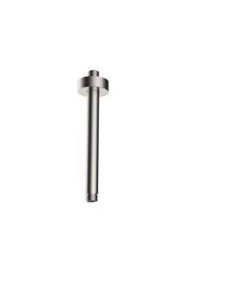 Caral douchearm met plafondbevestiging 20 cm geborsteld staal