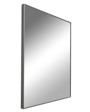 Fina spiegel rechthoek met lijst 50 x 60 x 2.1 cm aluminium