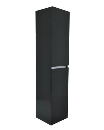 Vision kolomkast 2 deuren 160x35x35 hoogglans grijs