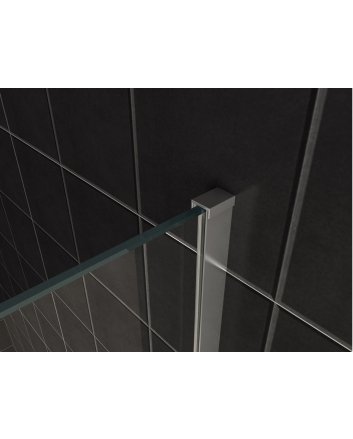 Slim profielset met stabilisatiestang 120 cm chroom