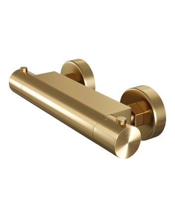 BRAUER Gold Edition opbouw douche thermostaatkraan goud geborsteld PVD
