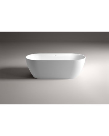 Sani DeLuxe Vrijstaand bad Moon Wit