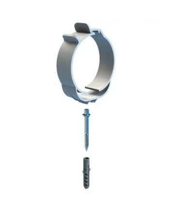Safe-PP Fixatiebeugel Ø80 mm met Pen M8 x 90 mm