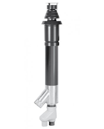 Aluminium Skyline Combi Dakdoorvoer HR Ø80/80 - Ø125 mm