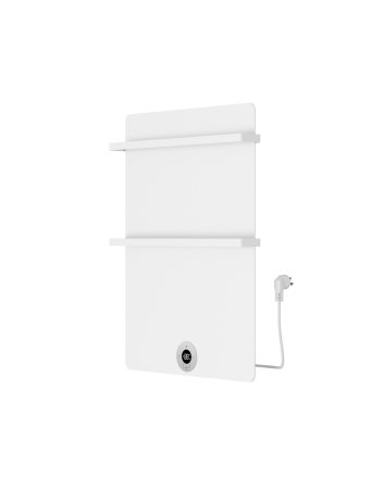 70x50 cm - Elektrische Panel Verticaal Vlak - Mat Wit (RAL9016) - 300 Watt