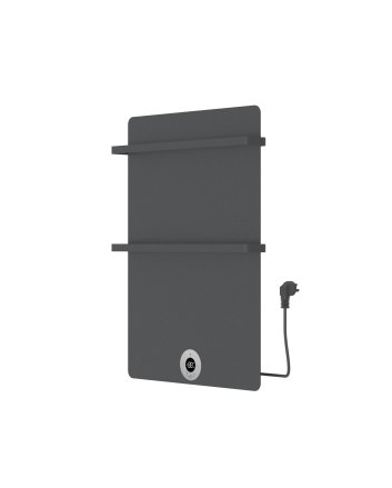 70x50 cm - Elektrische Panel Verticaal Vlak - Mat Antraciet / Beton-Grijs - 300 Watt