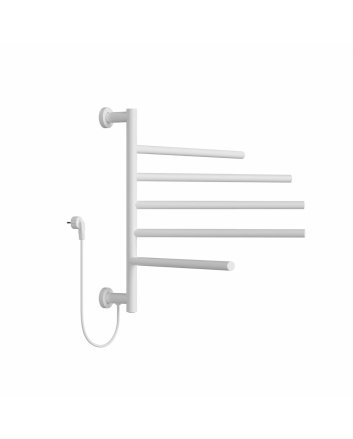 622x516mm - 75W - Mat Wit - Hover - Elektrische Handdoekradiator - Dry Heating