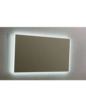 Sani DeLuxe Spiegel infinity met rondom LED verlichting, 3 kleur instelbaar & dimbaar 120 incl. spiegelverwarming