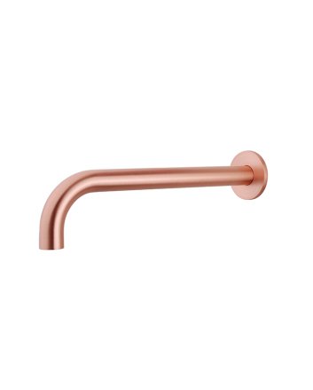 inbouw-uitloop rond 30cm 1/2'' geborsteld koper