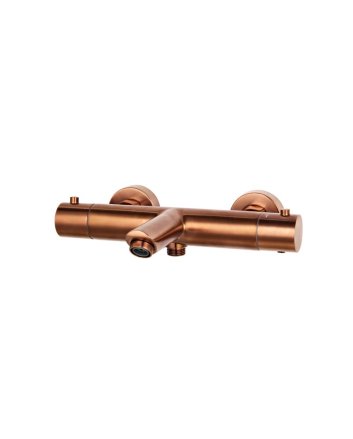 Sani DeLuxe Badmengkraan opbouw thermostatisch rond Brons
