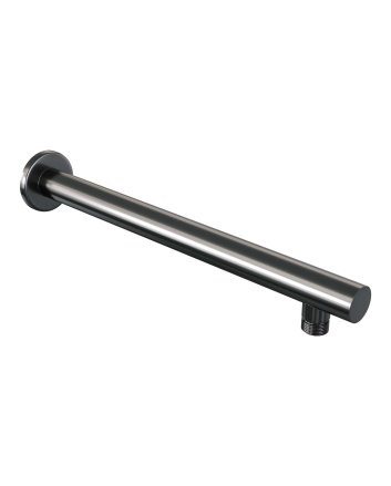 BRAUER Muurarm recht gunmetal geborsteld PVD