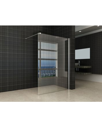 Comfort inloopdouche 1300 x 2000 x 10 mm nano helder glas/chroom