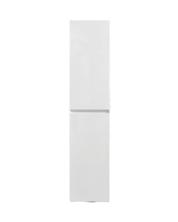 Sani DeLuxe Infinity kolomkast korpus en deur in het verstek met greeplijst in korpus kleur Hoogglans Wit