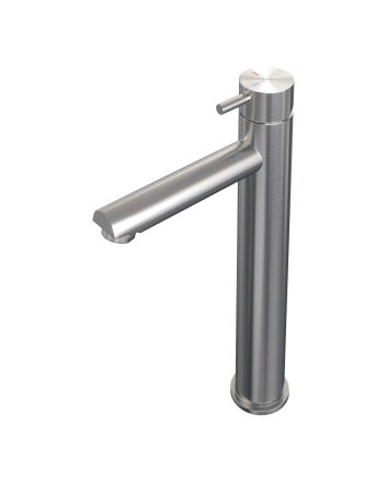 BRAUER Brushed Edition verhoogde opbouw wastafelmengkraan model B RVS geborsteld PVD