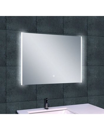 Duo spiegel rechthoek met LED 82 x 60 cm