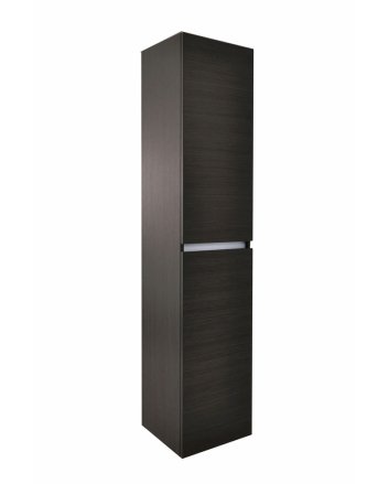 Vision kolomkast 2 deuren 160x35x35 houtnerf grijs
