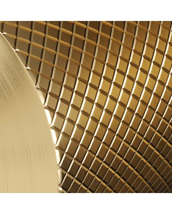 BRAUER Gold Carving opbouw baddouche thermostaatkraan goud geborsteld PVD