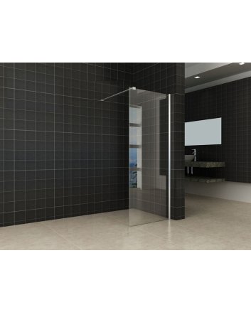 Comfort inloopdouche 700 x 2000 x 10 mm nano helder glas/chroom