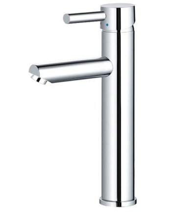 Sani DeLuxe Wastafelmengkraan opbouw hoog rond Chroom