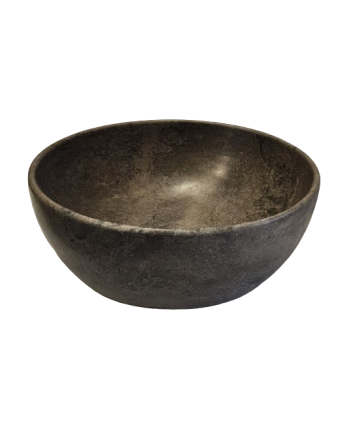 Sani DeLuxe Waskom Marmer Rond Mokka Brown